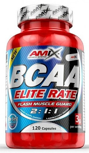 AMIX BCAA Elite Rate 120 Capsules 120 Kapszula
