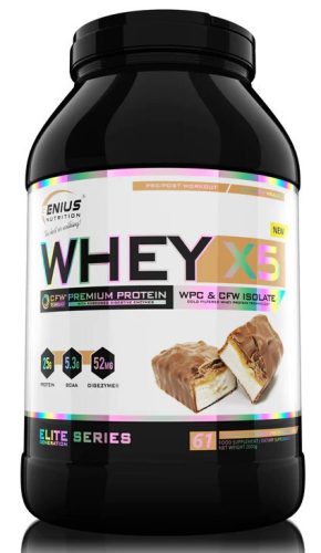 Genius Nutrition Whey X5 2000g Bueno Chocolate (Bueno Csokoládé)