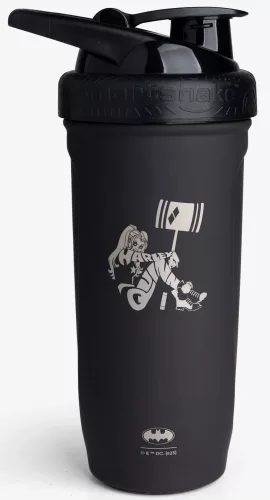 SmartShake Reforce Stainless Steel DC Comics 900ml Fém Shaker Harley Quinn