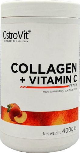 OstroVit Collagen + Vitamin C 400g Pineapple (Ananász)