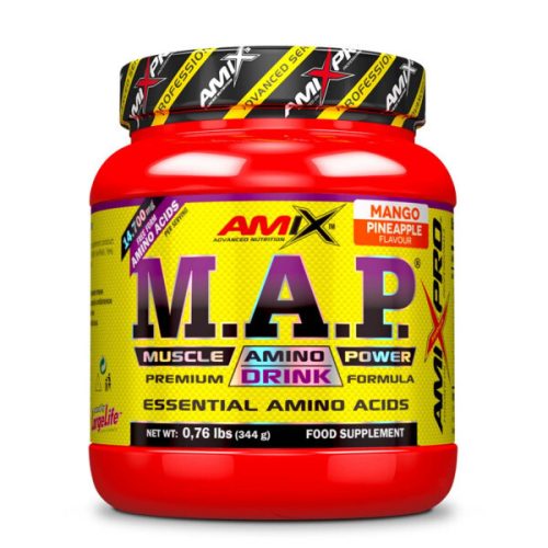 AMIX AmixPro®M.A.P.® Premium Drink Formula 344g Mango Pineapple (Mangó Ananász)