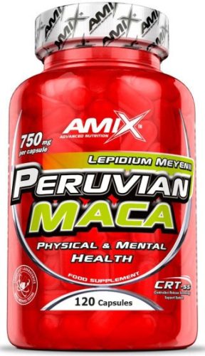 AMIX Peruvian Maca 750mg 120 Caps 120 Kapszula EXP.:2025/12/10
