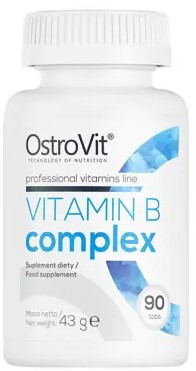 OstroVit Vitamin B Complex 90 Tablets 90 Tabletta