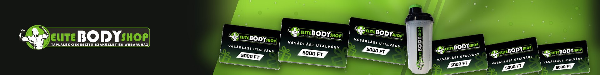 Elite Body Shop termékek