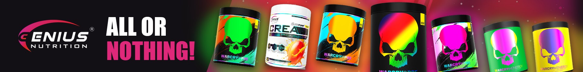Genius Nutrition termékek
